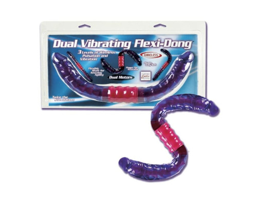 Вибратор Dual Vibrating Flexi Dong