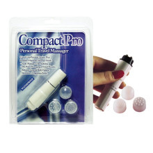 Міні-вібратор Compact Pro 4 White