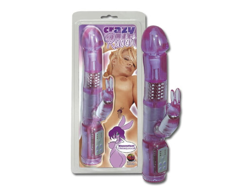 Вибратор-кролик Crazy Rabbit Purple 22