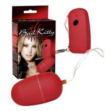 Віброяйце Bad Kitty Red 6