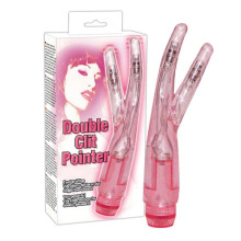 Вібратор Double Clit Pointer Pink 18