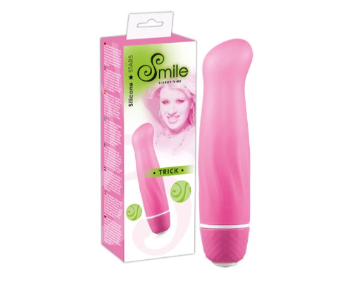 Мини-вибратор Trick Pink 12