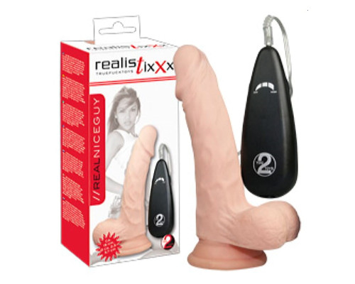 Вибратор Real Nice Guy Natural 18