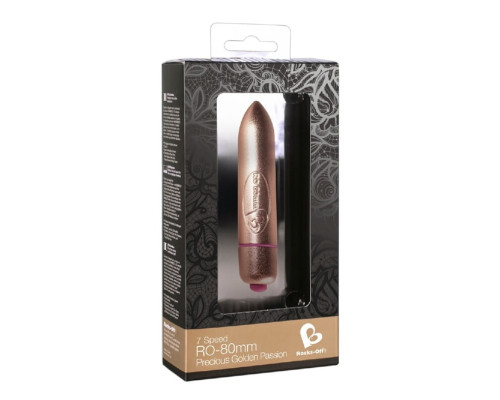 Мини-вибратор Precious Golden Passion 8