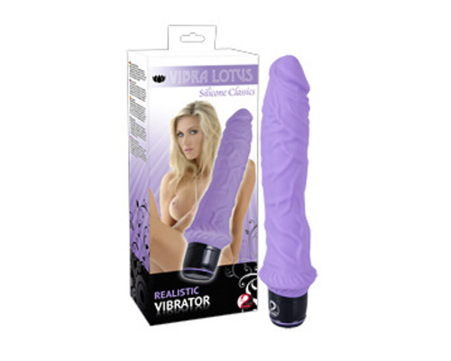 Вибратор Vibra Lotus Purple 25