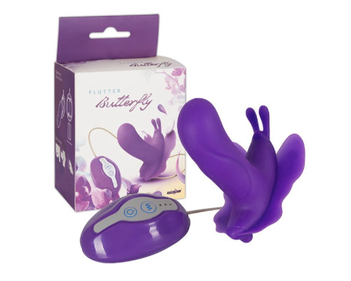 Вибратор-бабочка Flutter Butterfly Purple 9