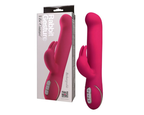 Вибратор-кролик Rabbit Gesture Pink 22