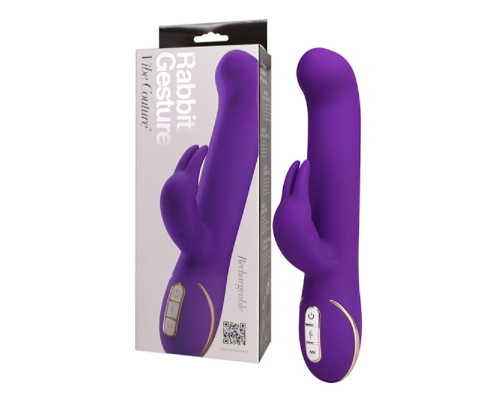 Вибратор-кролик Rabbit Gesture Purple 22
