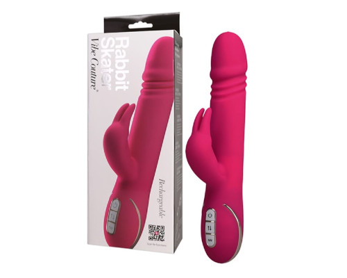 Вібратор-кролик Rabbit Skater Pink 23