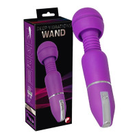 Вибратор-массажер Wand Deep Vibrations Purple 25