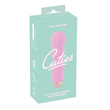 Міні-вібратор Cuties Pink 12