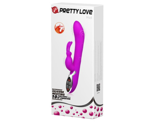 Вибратор-кролик Hot Fuchsia 24