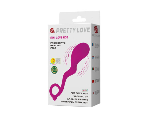 Вибропуля Mini Love Egg  Purple 15