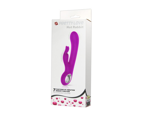 Вибратор-кролик Hot Rabbit Purple 19