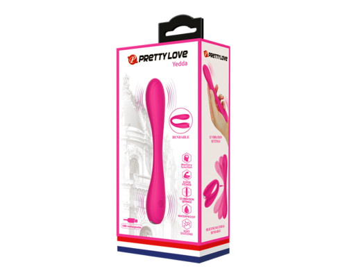 Вибратор Yedda Pink 17