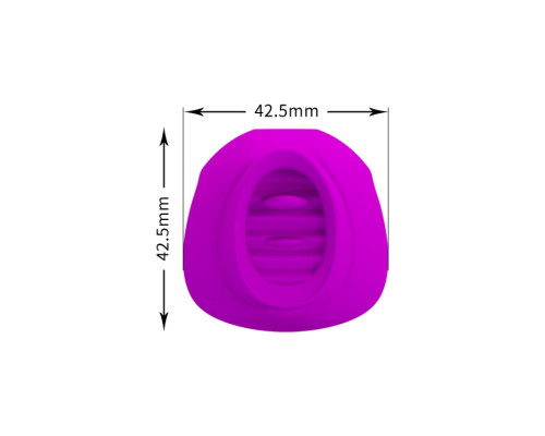 Вибратор-язычок Estelle Purple 4