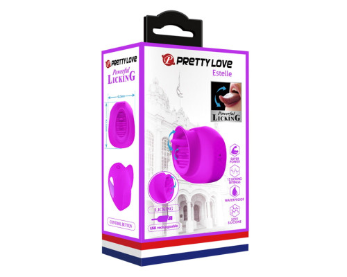 Вибратор-язычок Estelle Purple 4