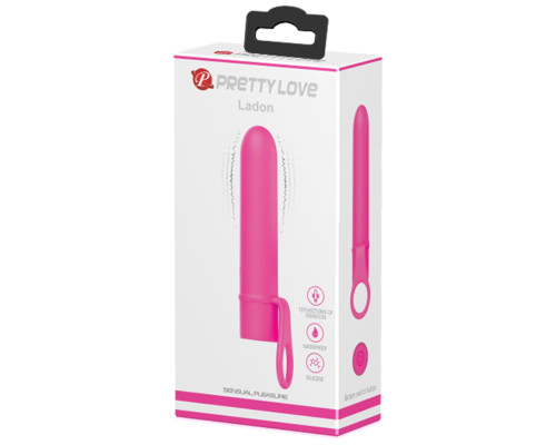 Мини-вибратор Ladon Pink 13