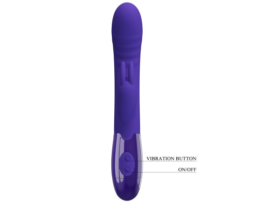 Вибратор-кролик Cerberus Youth Purple 20
