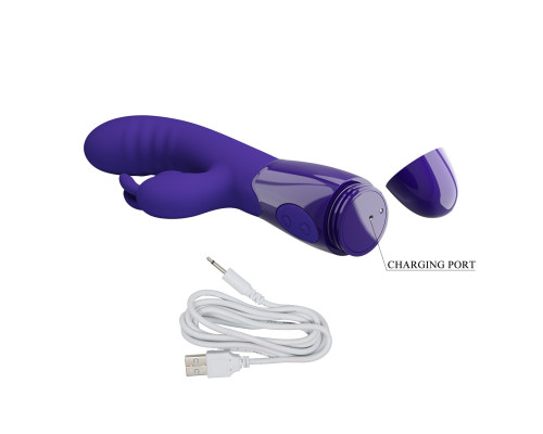 Вибратор-кролик Cerberus Youth Purple 20