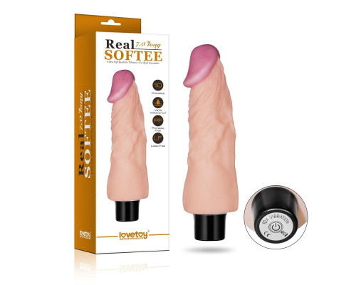 Вібратор Real Softee Natural 18